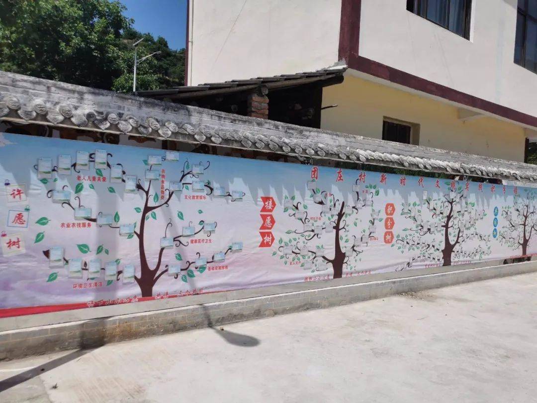 康县团庄村新时代文明实践心愿积分墙正式上线啦