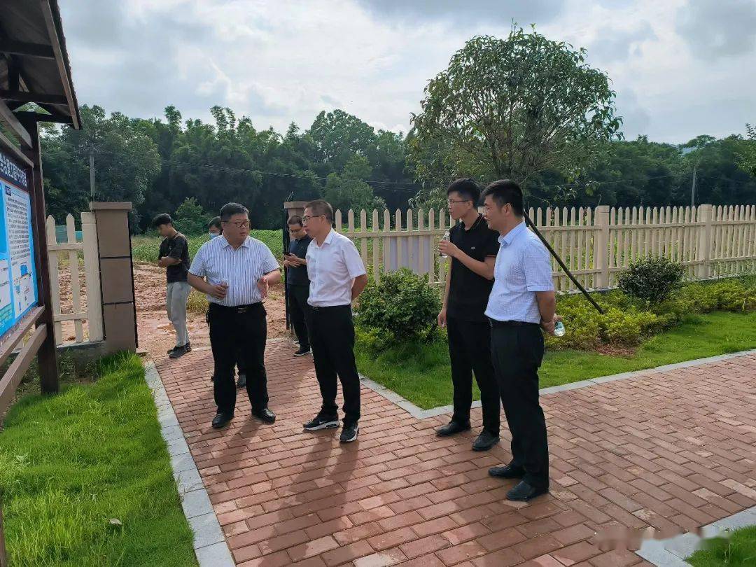 市城管局党组书记曾宪柏一行深入南康区调研