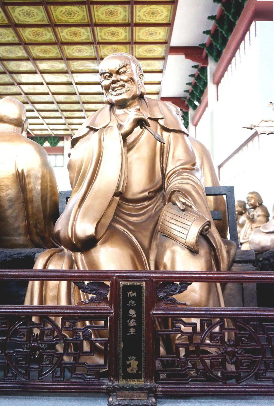 灵隐寺五百罗汉堂慧依王尊者288