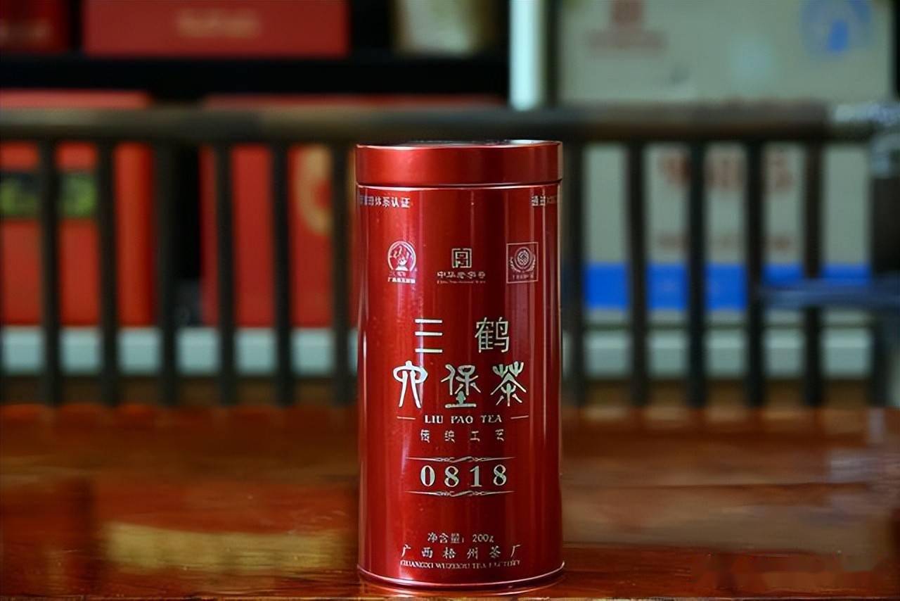 一代经典,三鹤六堡茶0818品鉴评测_陈化_版本_梧州