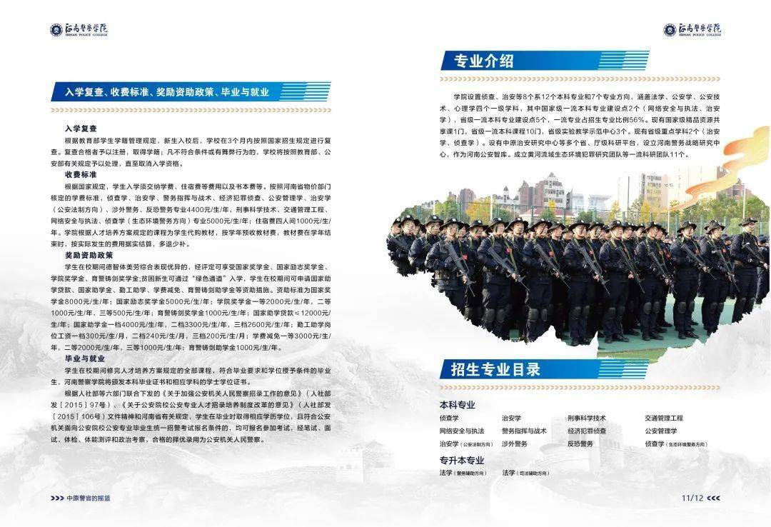 河南警察学院招生图片