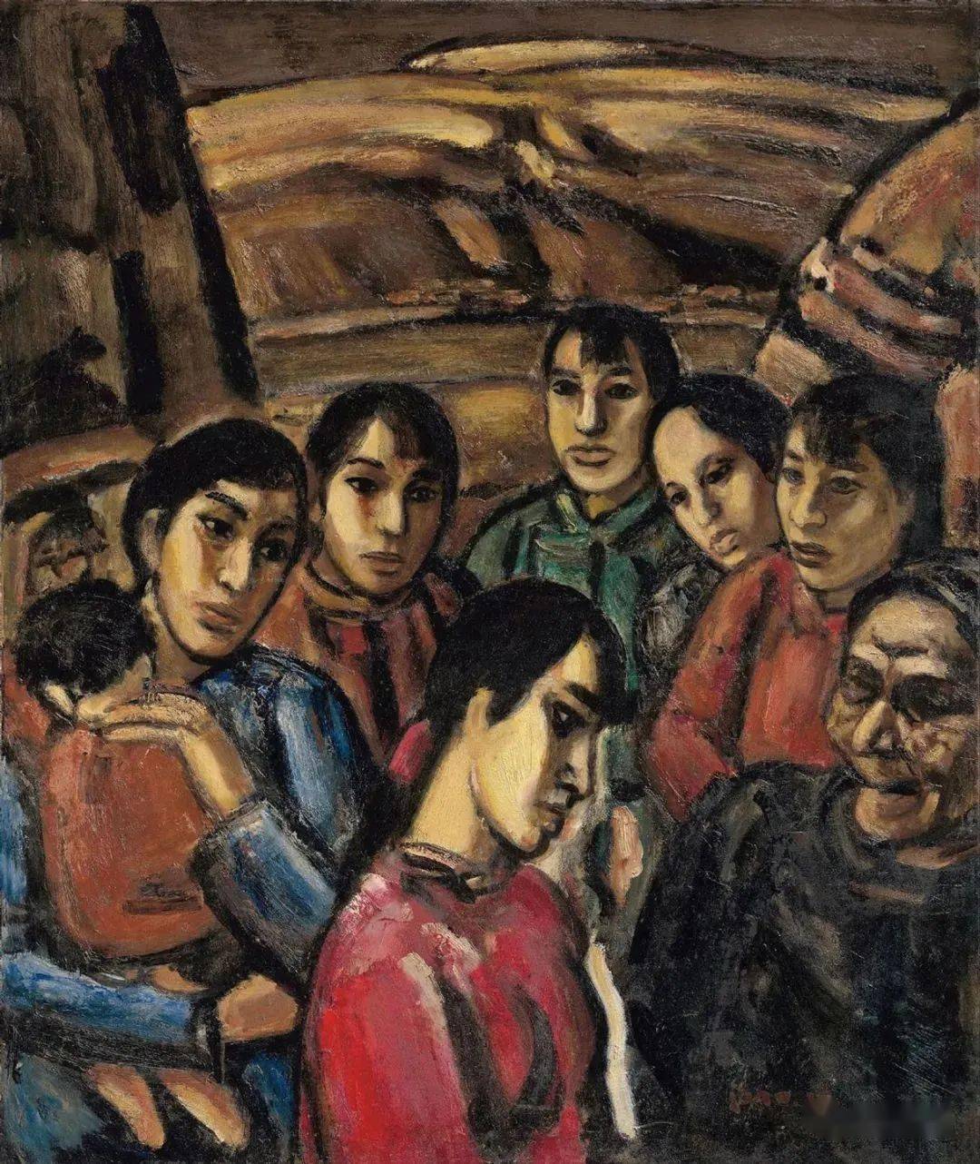 单纯而厚重 | 段正渠作品_cm_布面_油画