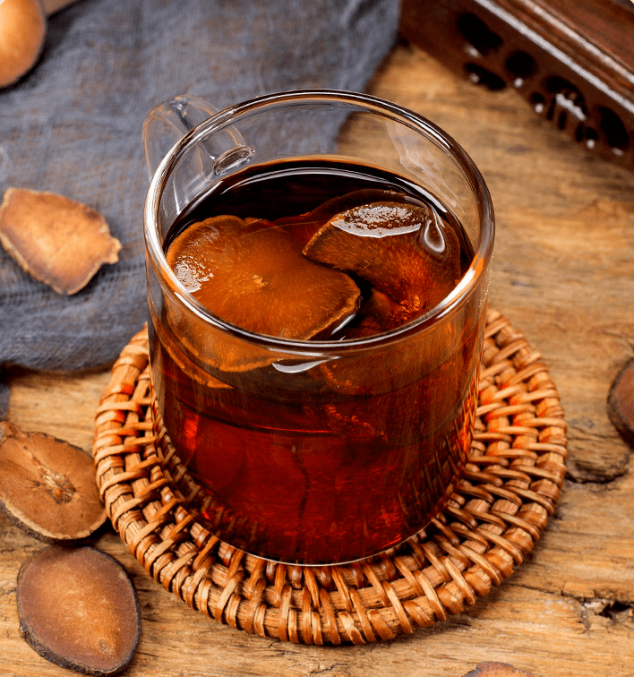 一点胃就会抽疼,还时常胀气喝了女儿给我买的橘红片泡茶消化好了很多