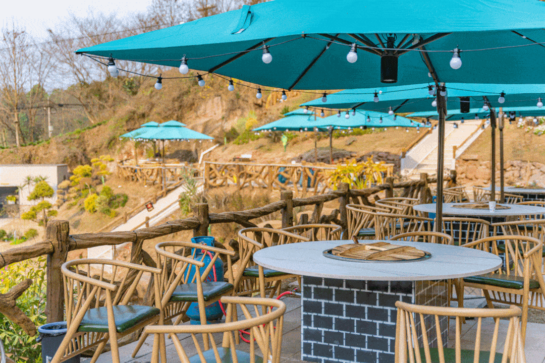 【龙泉飞龙山庄】￥79.9抢价值168元单人柴火鸡/烧烤自助2选1!