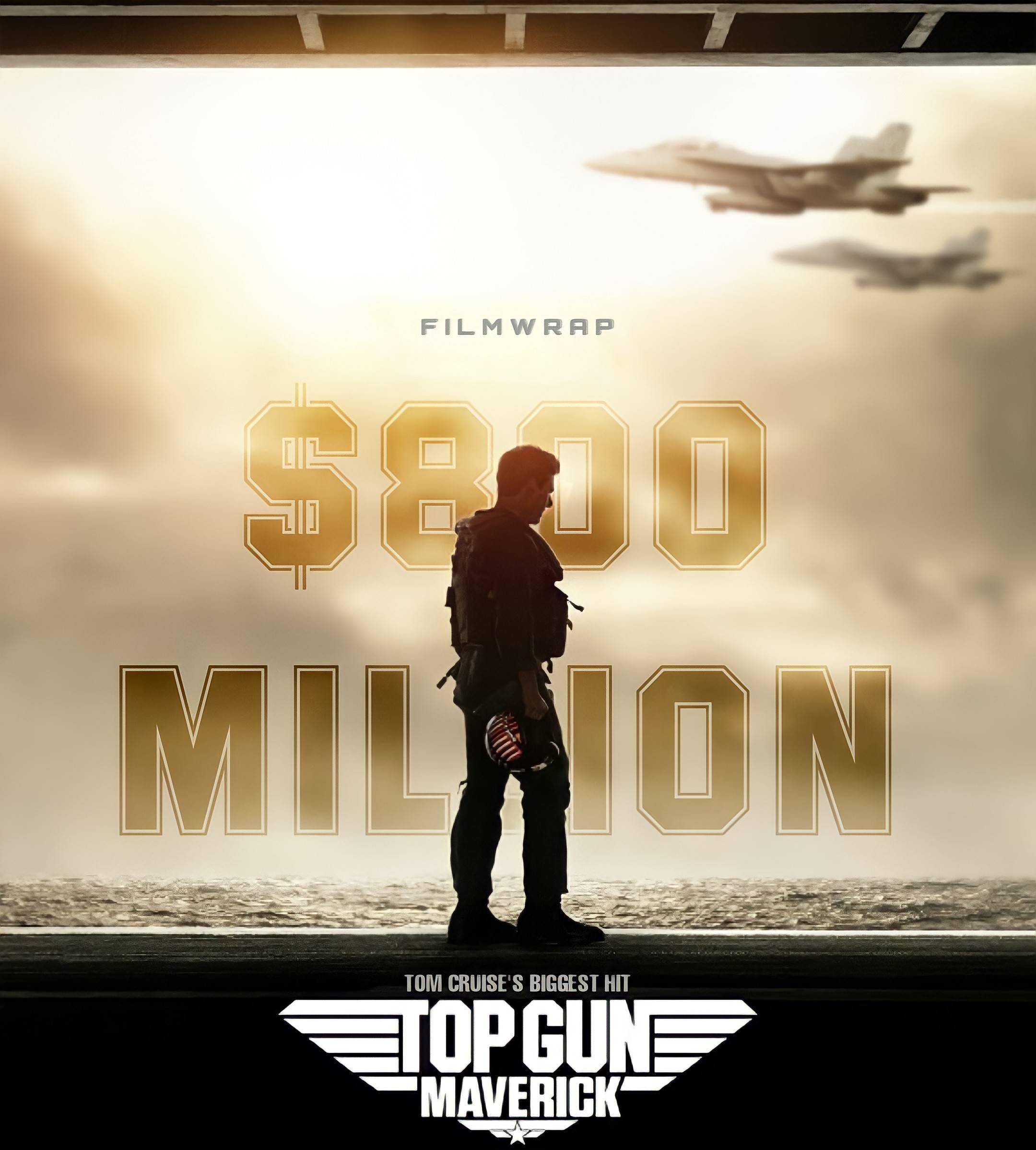 壮志凌云2全球票房超8亿美元成阿汤哥最卖座电影