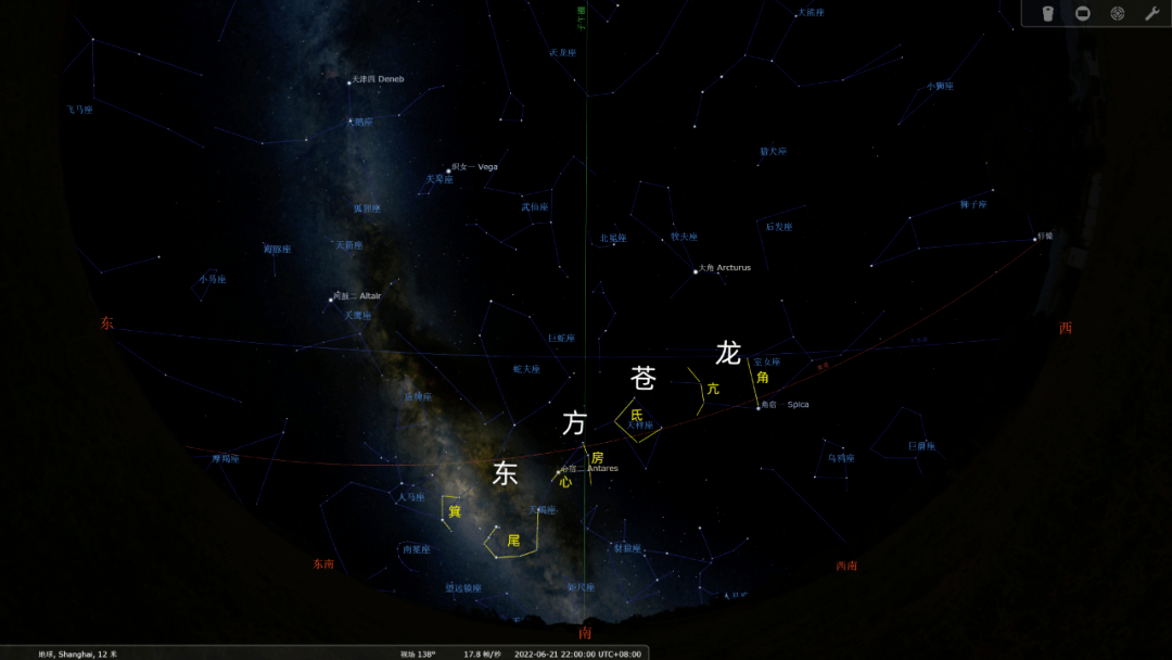 节气明天夏至节气不妨一睹飞龙在天还有6月牧夫座流星雨