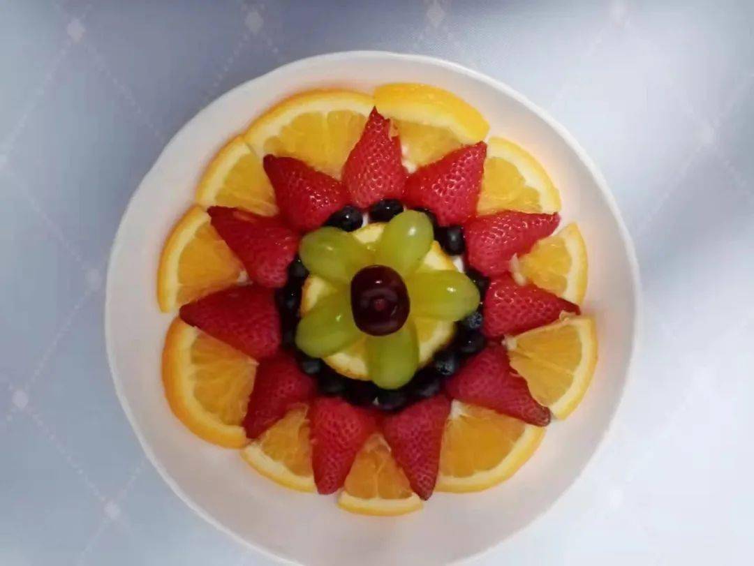 阳光心理果然有爱德州一中水果拼盘活动优秀作品展示