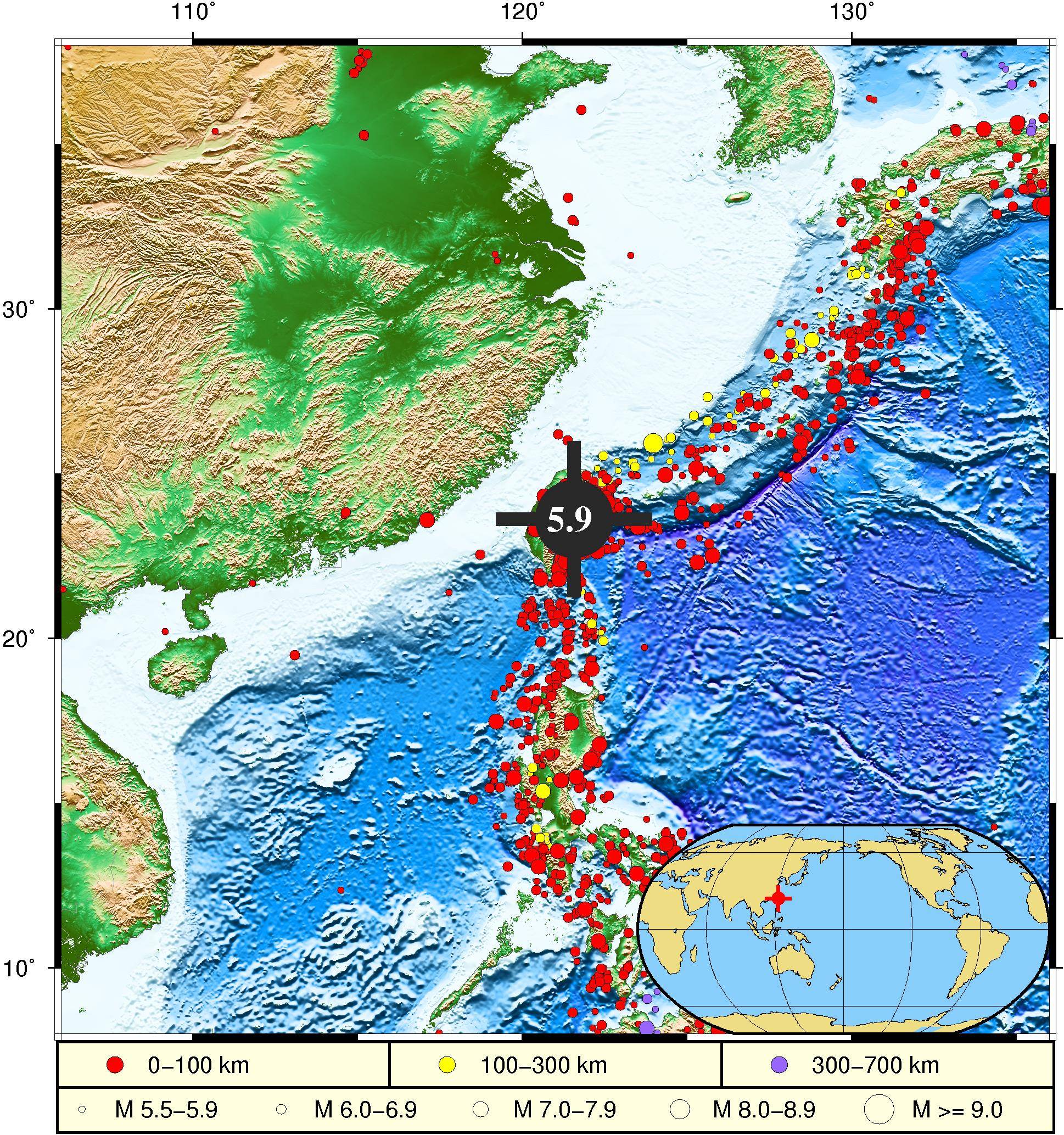 台湾发生5.9级地震，福建、浙江震感明显居民家中吊灯狂摇|台湾省|地震|福建省_新浪新闻