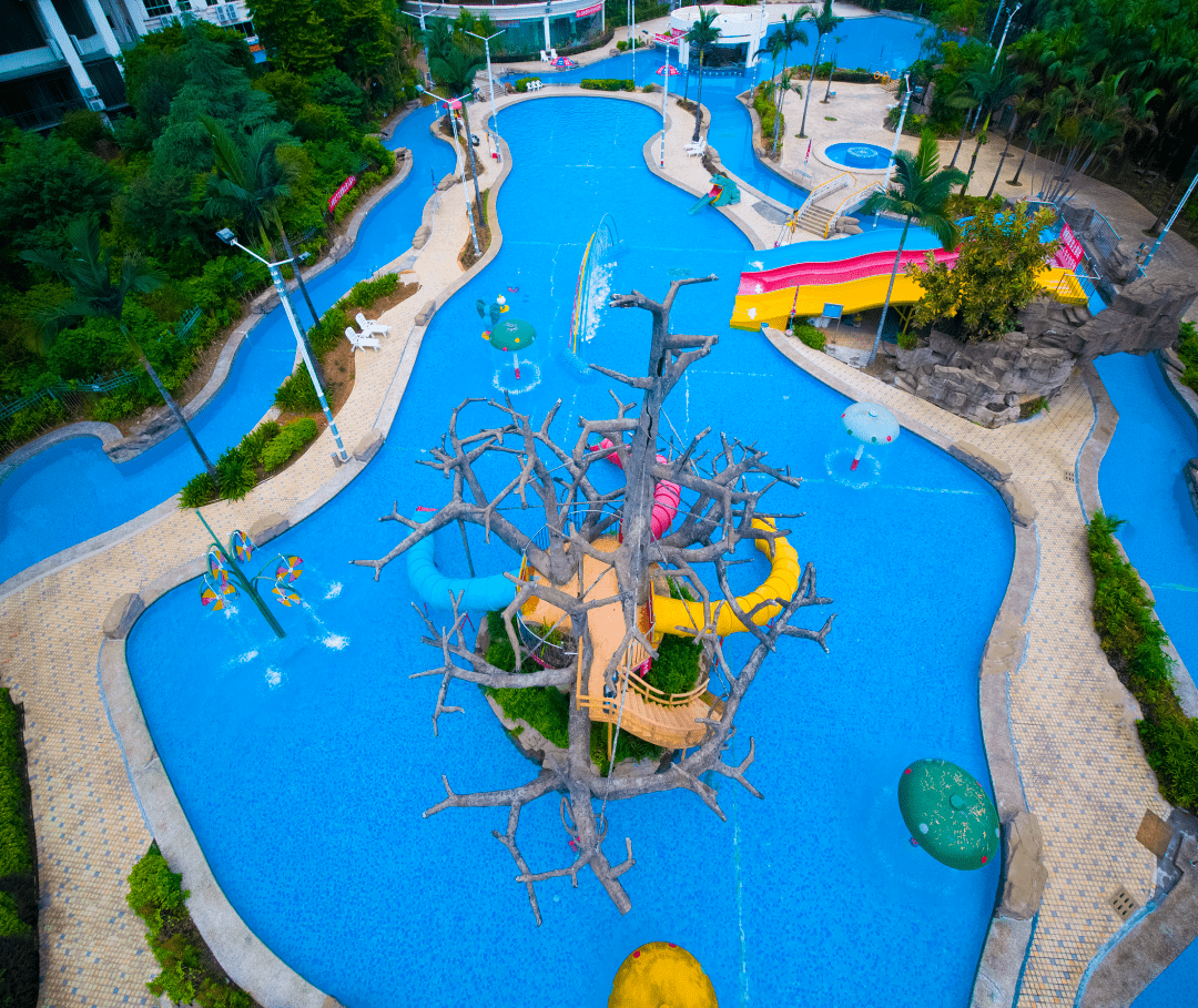 近近地周末来佛山碧桂花城大酒店入住送水上乐园祖庙博物馆门票开启