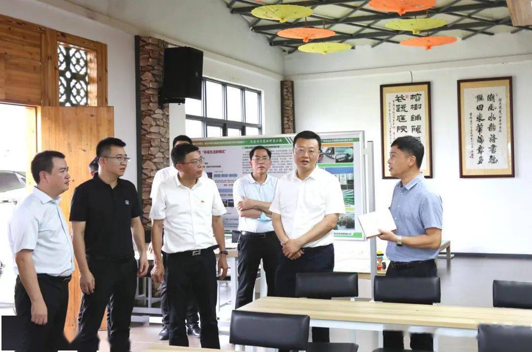 许广圻带队到陇田镇调研乡村振兴有关工作