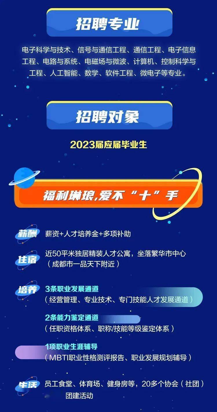 招聘信息中電十所2023屆校園招聘提前批招聘開始啦