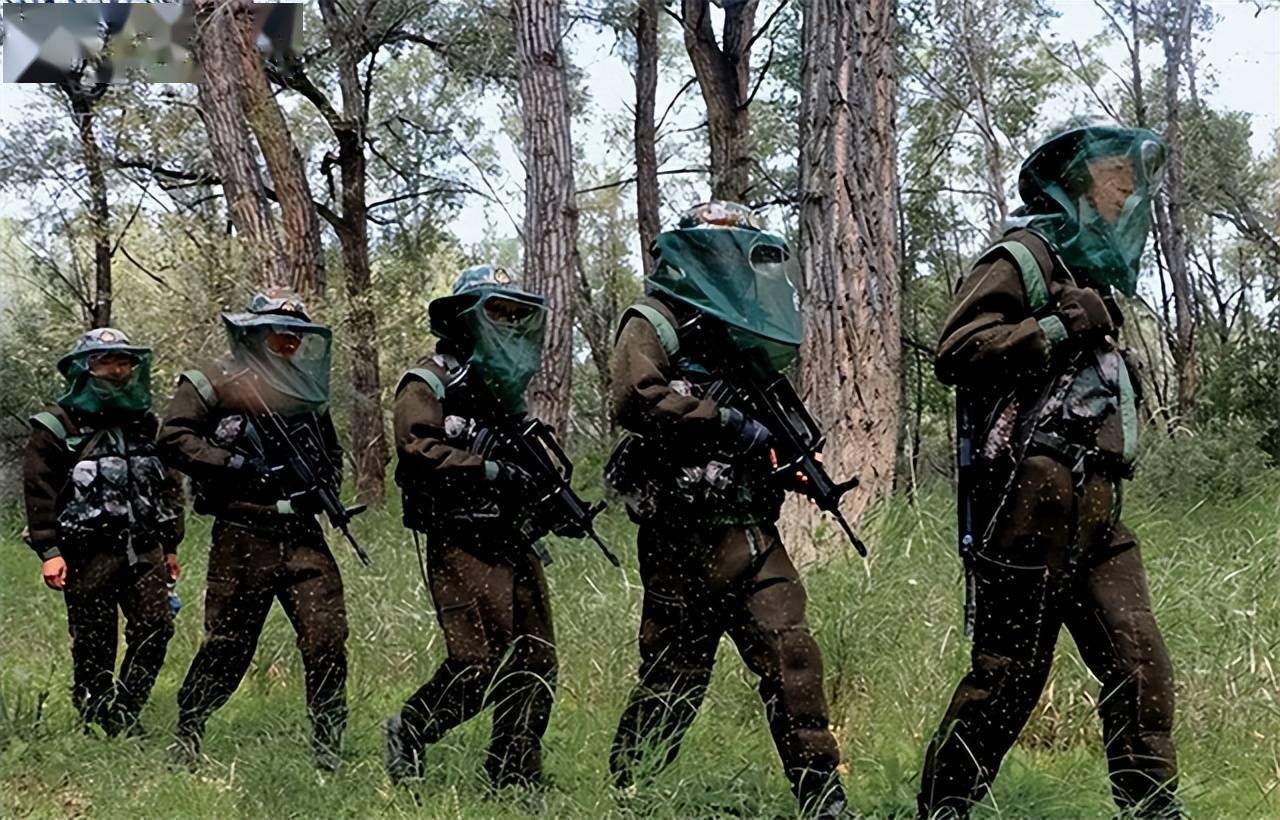 巡逻的边防战士正如北湾边防连指导员杨立保所说:"战蚊虫,履使命,巡逻