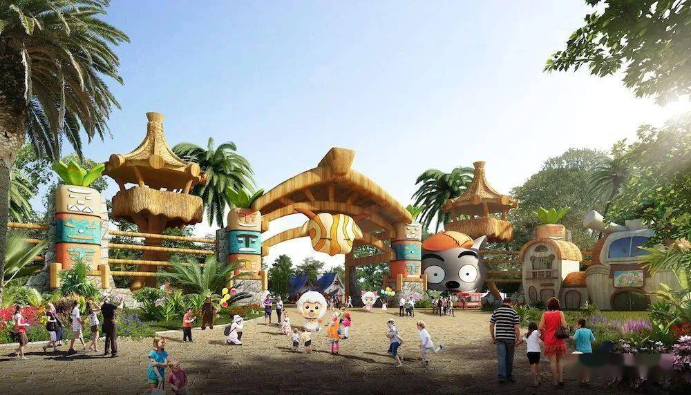 又一超大型主题乐园将落地太原公司旗下有多个卡通ip喜羊羊铠甲勇士