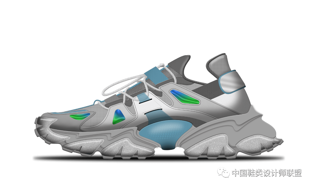 来稿三基设学员黄宇鞋类设计练习稿