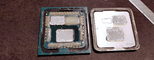 AMD锐龙7 5800X3D成功开盖！钎焊换液金：玩游戏骤降10℃