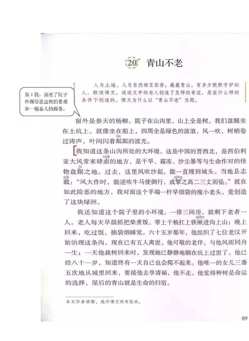 暑假预习统编版语文六年级上册课堂笔记