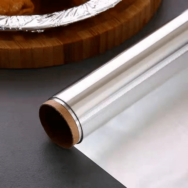 【食用级多功能铝箔锡纸/烘焙烧烤垫纸】4卷19.