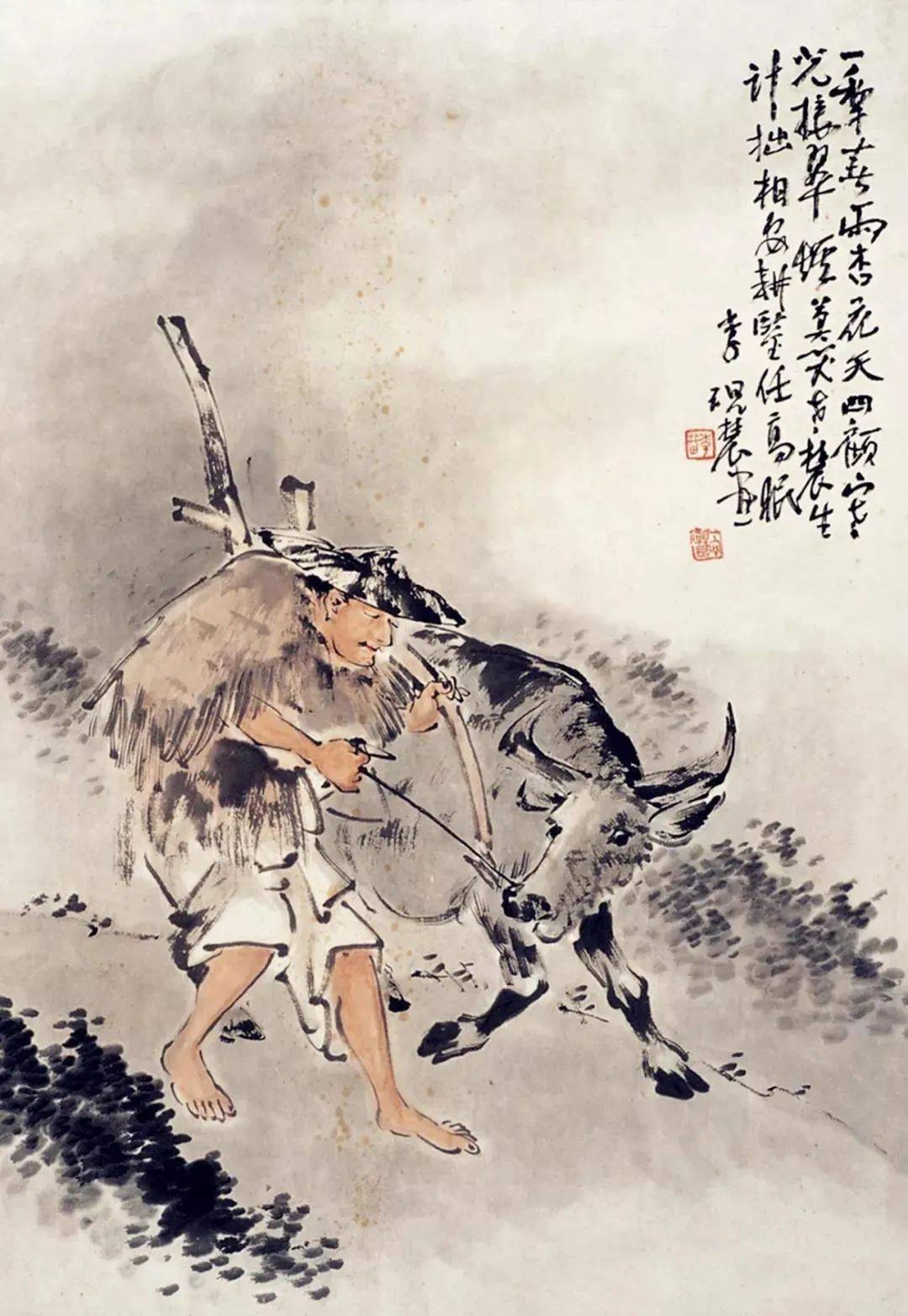 中国古典大写意人物画第一家李耕