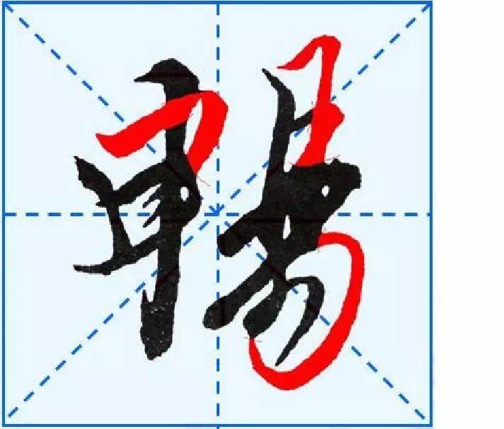 《兰亭序》的笔画专项练习,写不好才怪_行书_书法_规律