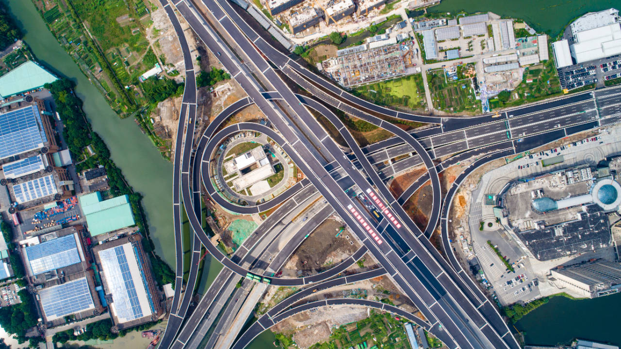 杭州亚运会配套工程一期全线完工_智慧_二环西路_施工