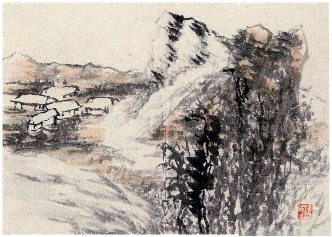 最后的画僧懒悟和尚山水册