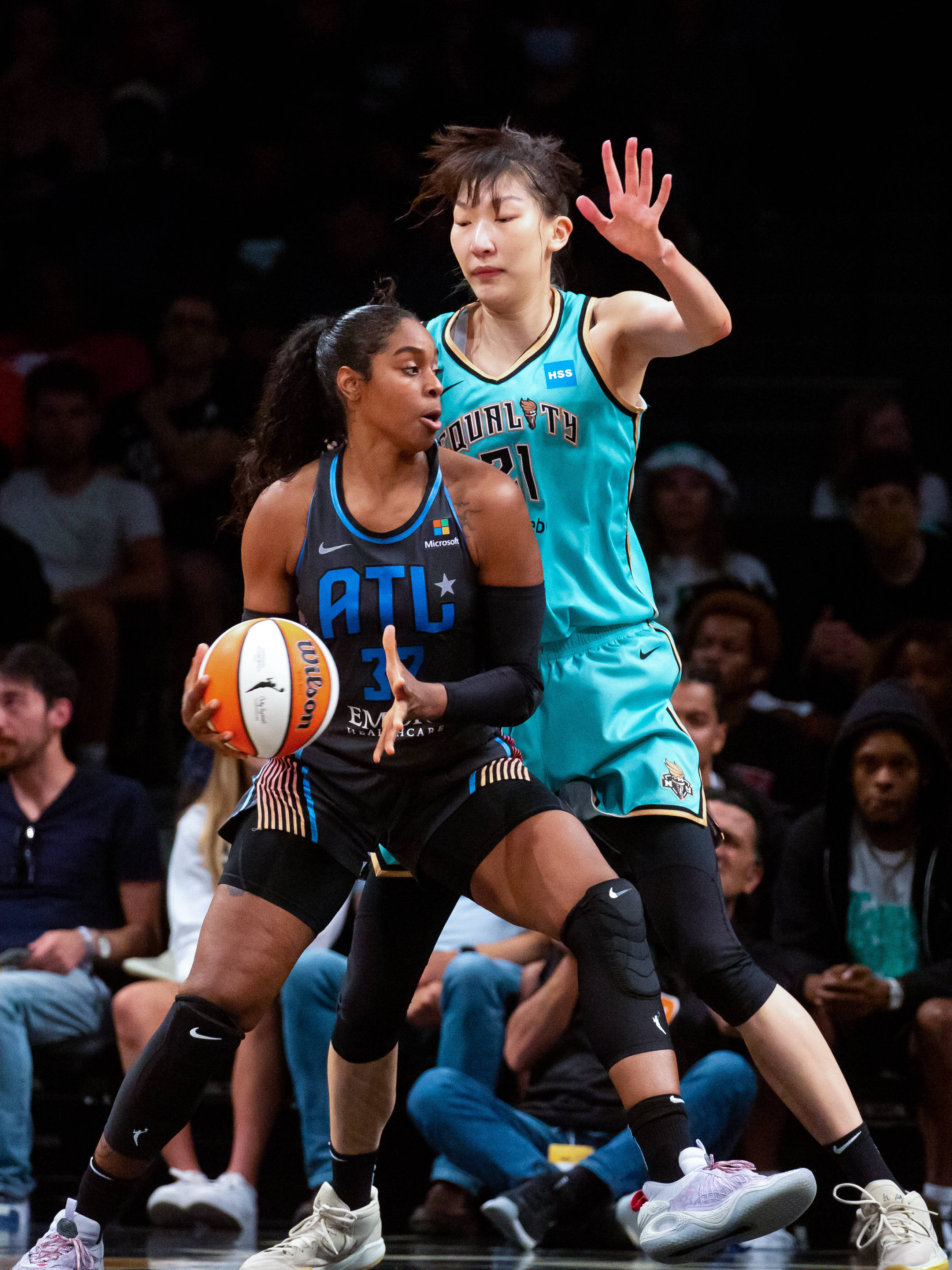 篮球——wnba纽约自由人不敌亚特兰大梦想
