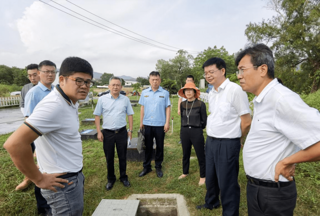 市生态环境局主要领导调研翔安九溪流域治理工作