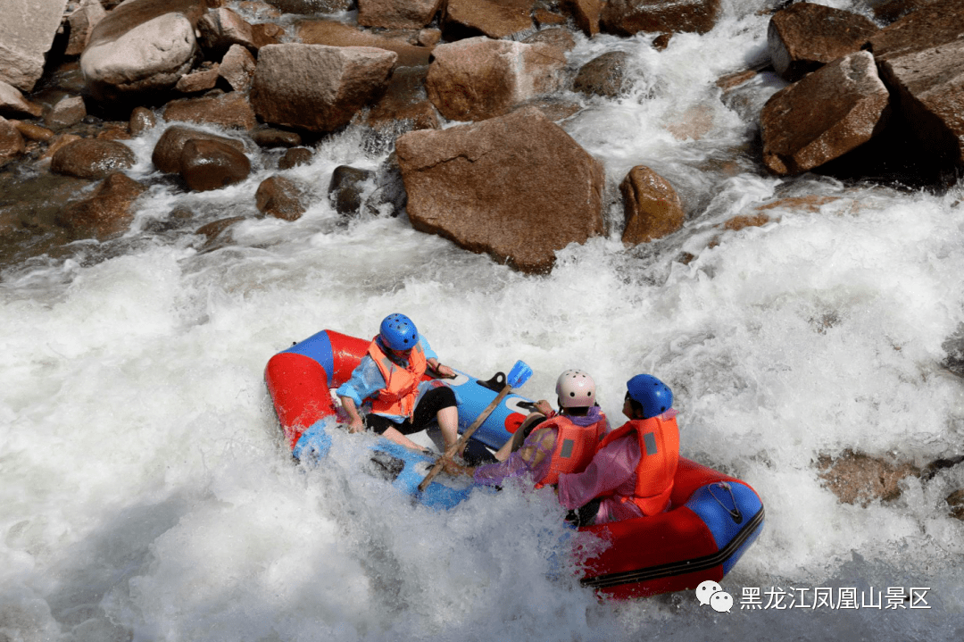 凉爽一夏牤牛河漂流开漂了