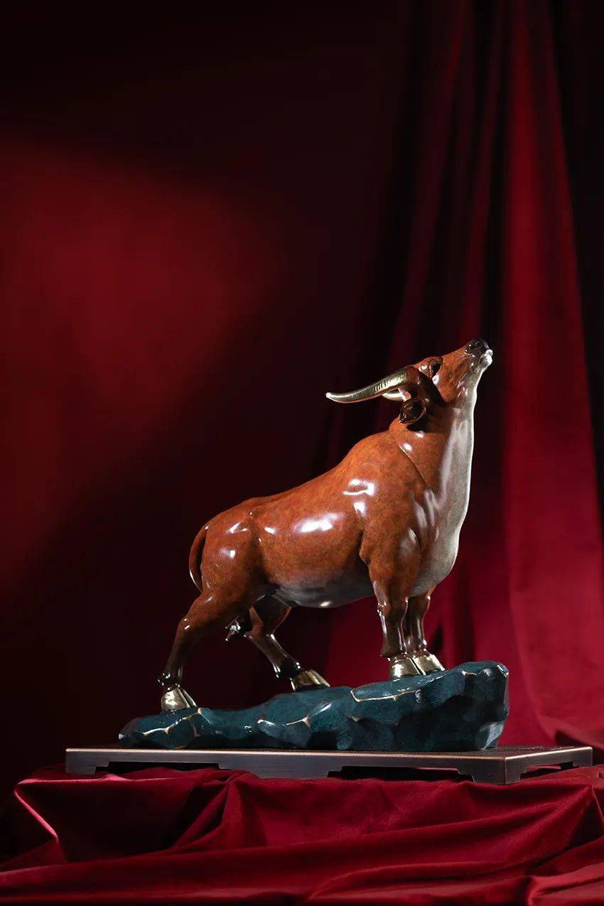 牛转乾坤,牛气满满,点击开启下半年牛运_朱炳_五帝_设计