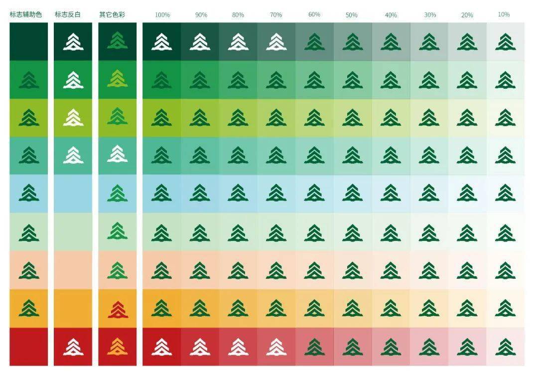 标准色色彩背景辅助色及辅助色搭配辅助色色阶