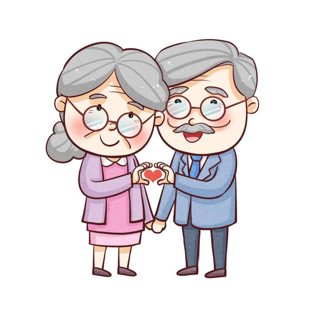 相爱的老年夫妇晚年幸福微笑的老人图片下载 - 觅知网