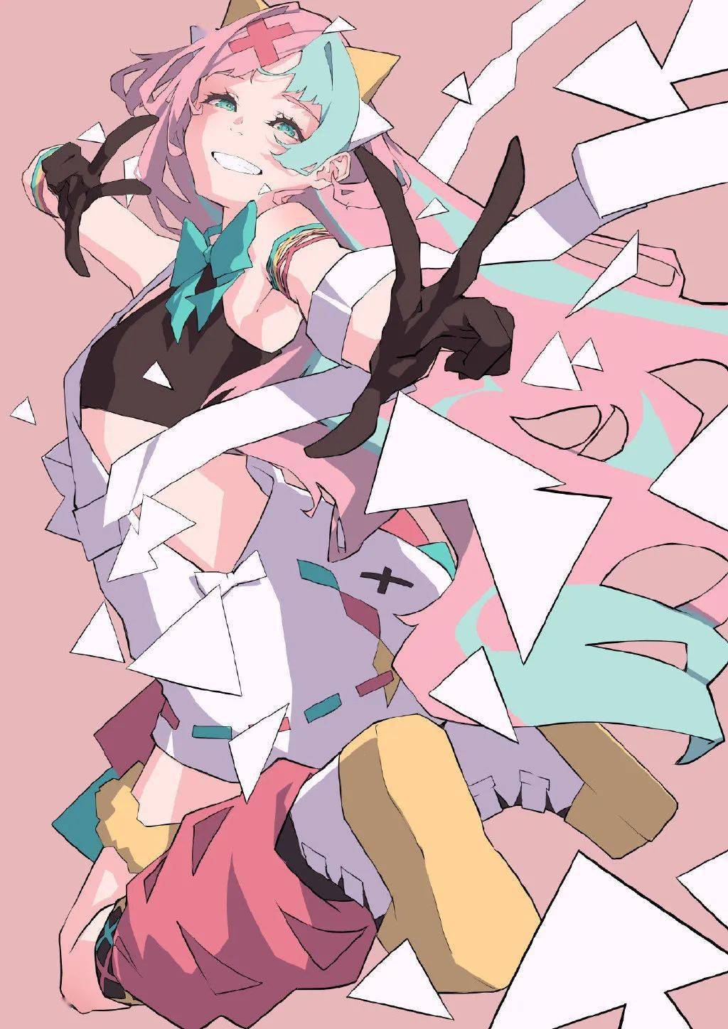 "小米山舞"画风惹众议!01年透视光影大佬的氛围绝杀!_灵猫_插画_课程