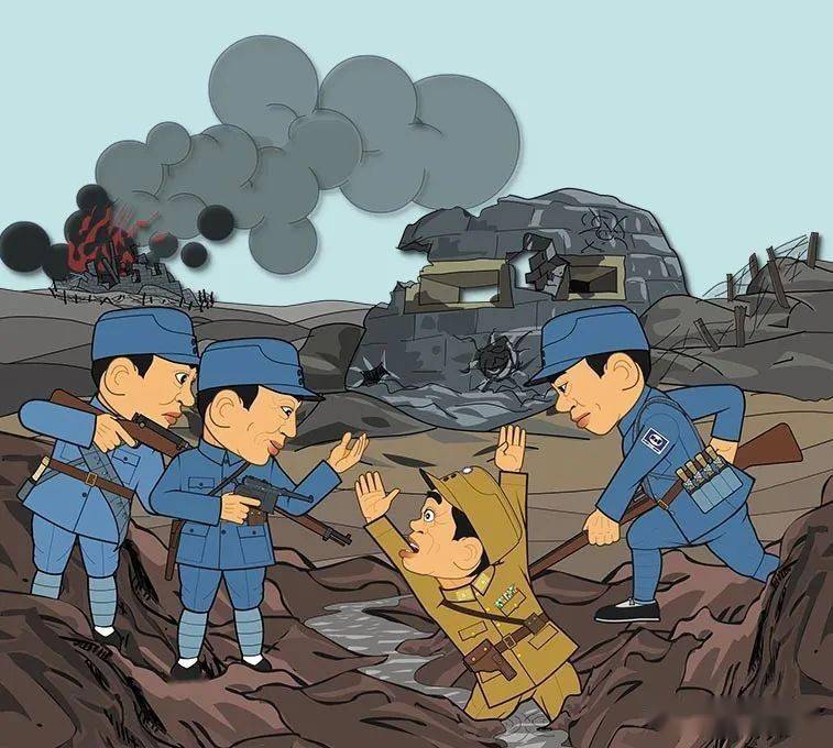 兵工厂开始了紧张的备战,大家把机器隐蔽好,在工厂周围埋满了地雷