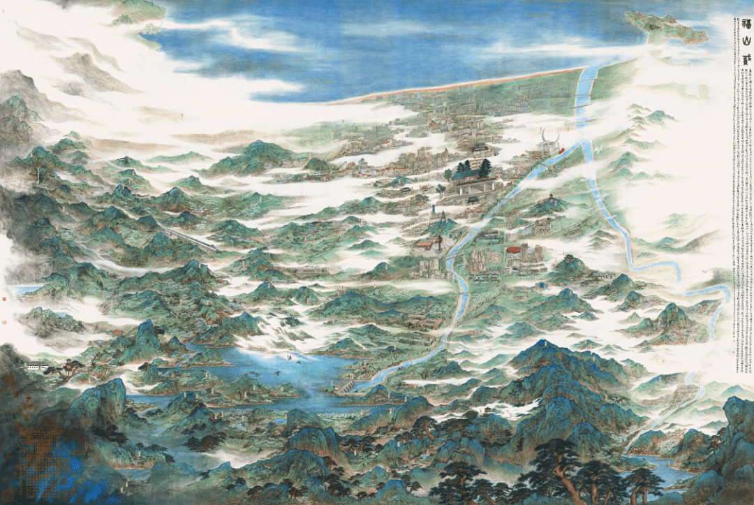 大型实境山水作品《福山赋》即将开展!_福山区_烟台市_历史