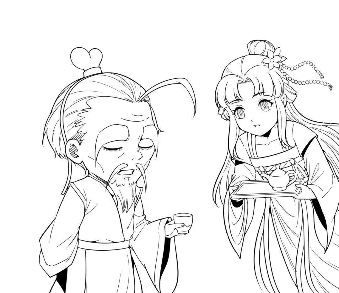 漫王情报站(78) | 邪帝线稿~_元灵彩_元灵线_下期