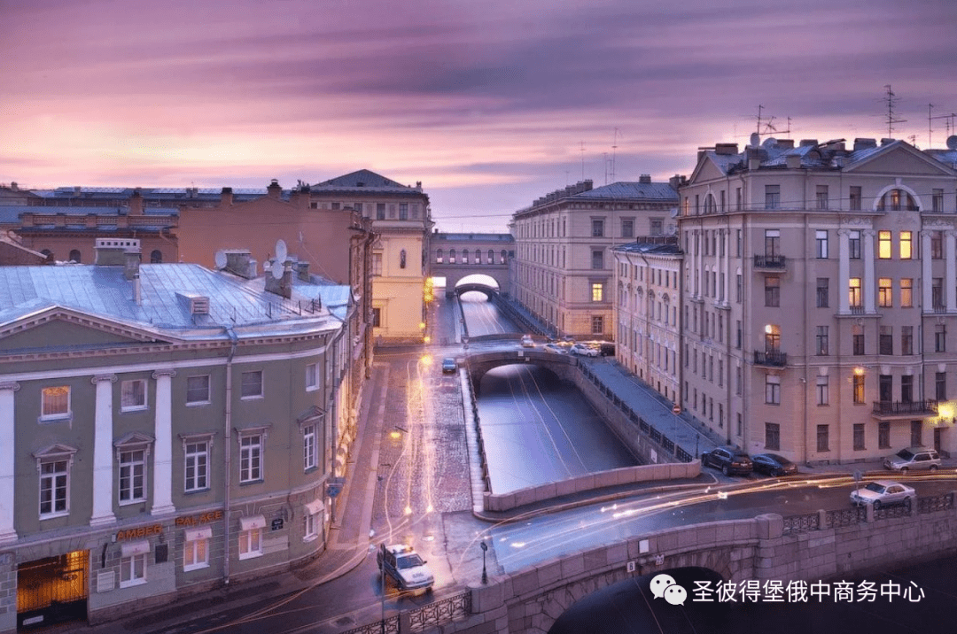 文旅情迷俄罗斯圣彼得堡白夜