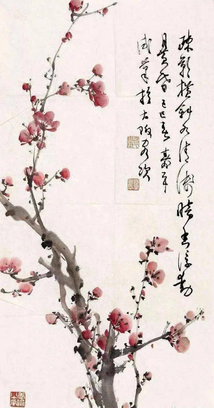鉴赏| 暗香浮动见风骨——赏董寿平梅花_搜狐网