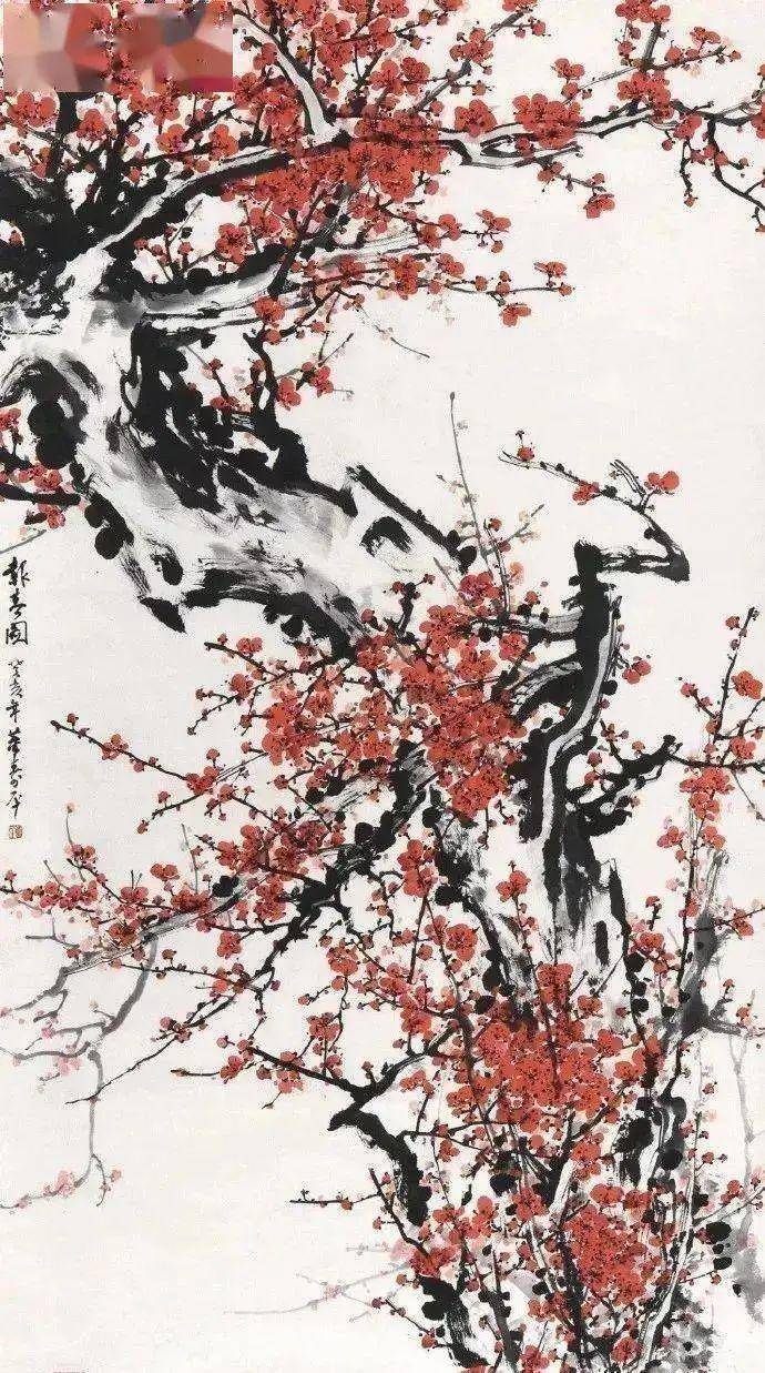 鉴赏| 暗香浮动见风骨——赏董寿平梅花_搜狐网