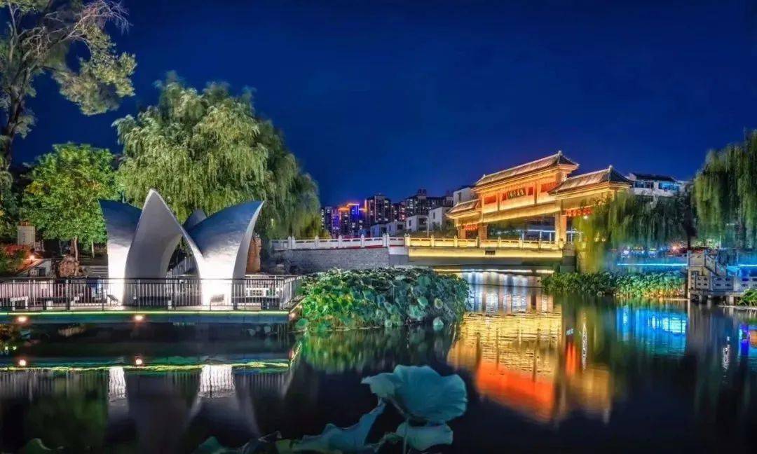护城河之夜明晚6点文旅许昌抖音直播间意想不到的惊喜等你来