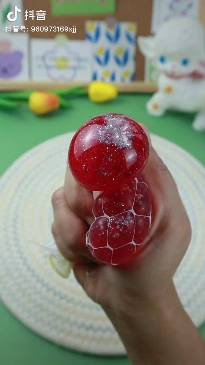 超简单的解压球一个气球就搞定手工diy手工玩具