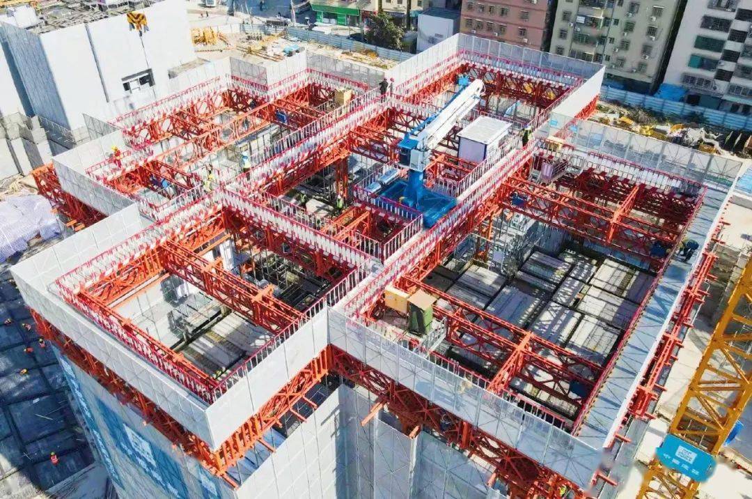 厉害了！中建三局“十大黑科技”亮相：空中造楼机、造墩机……_施工_集成_功能