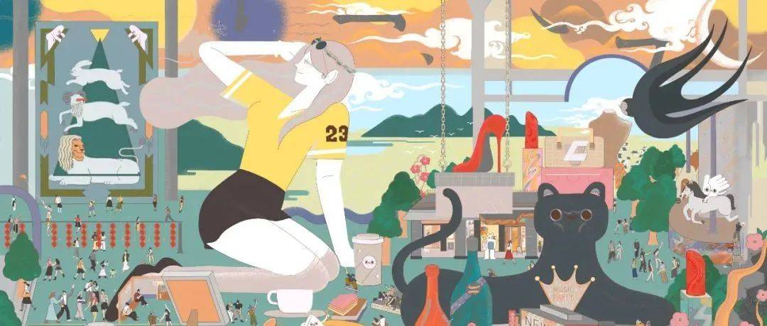 屁事和爱——丑丑的插画作品分享会_创作_星球_广州