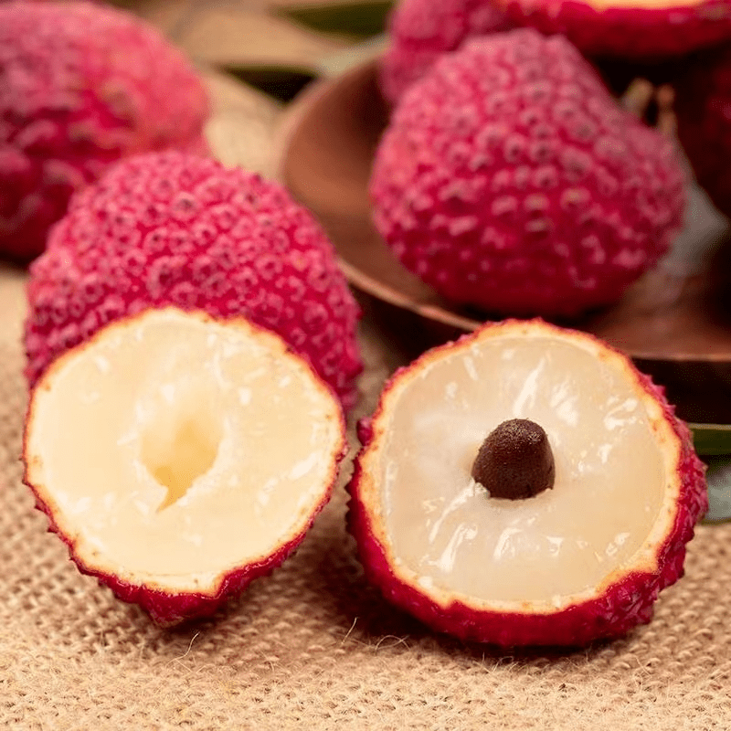 【蜜丁香荔枝王】小焦核,个头比其他荔枝略大!