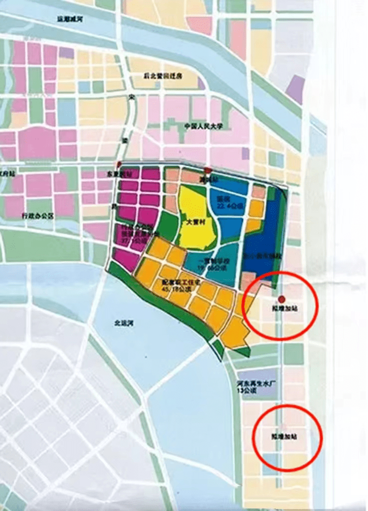 潞城地铁6号线地图图片