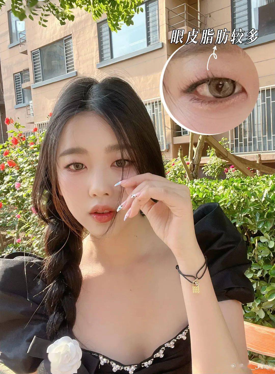 cr:@照镜子jz这类单眼皮女生自带妩媚感,非常适合化钓系02系眼妆,把