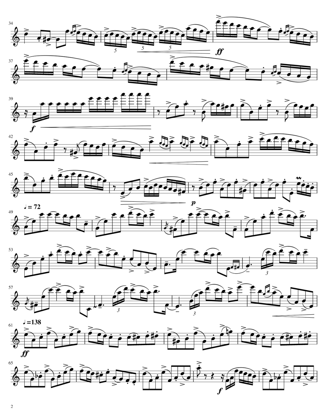 anastasiyapetryshak演奏皮亚佐拉探戈练习曲no3附小提琴谱