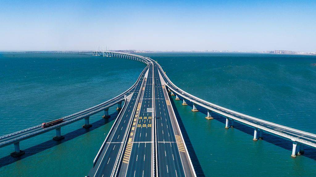港珠澳大桥全景图片