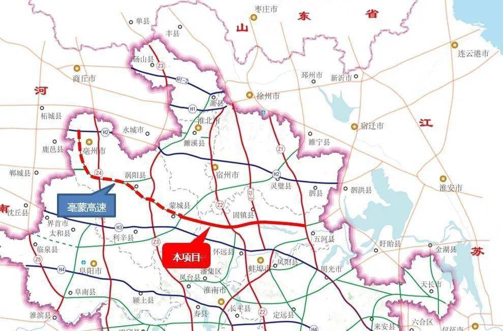 亳州至芦庙规划公路图片