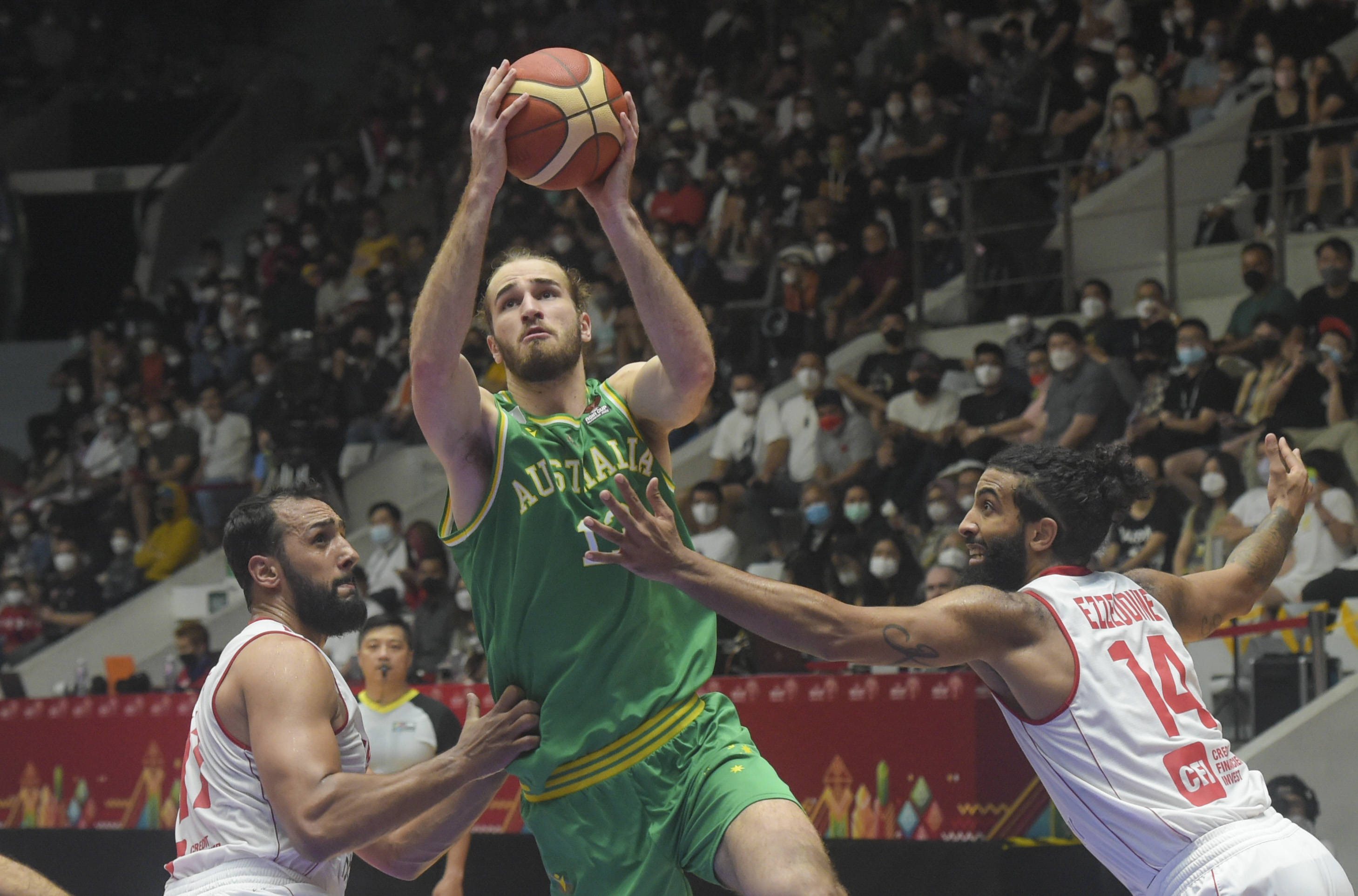 男篮亚洲杯澳大利亚队成功卫冕_黎巴嫩队_比赛_新西兰队