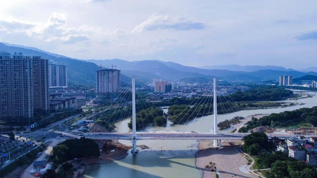 「栖云桥」福安打卡新地标上线!_角度_大桥_钢索